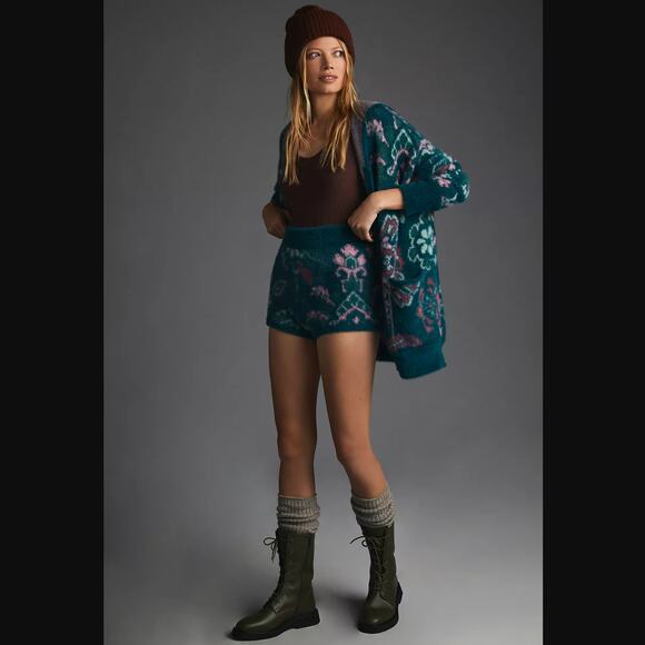 Anthropologie Cozy Shorts - New - Medium - Picture 2 of 5